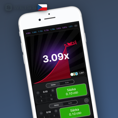 Auto-bet v Aviatoru nastavuje automatické sázení kol bez klikání ve Weiss Casino