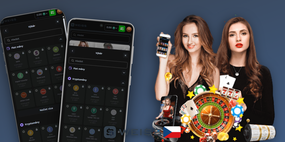 Časová osa výběru ve Weiss Casino od pokladny po přijetí na peněžence
