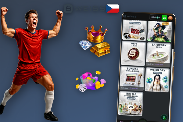 Zadání promo kódu WEISLUCKY v Weiss Casino při registraci na mobilu